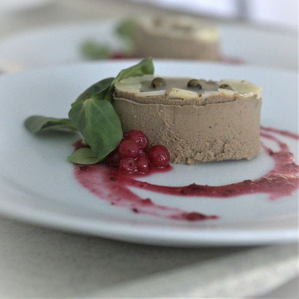 Obrázek z Játrový parfait se zeleným pepřem