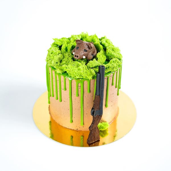 Obrázek z Narozeninový dort se základním žloutkovým krémem máslovým