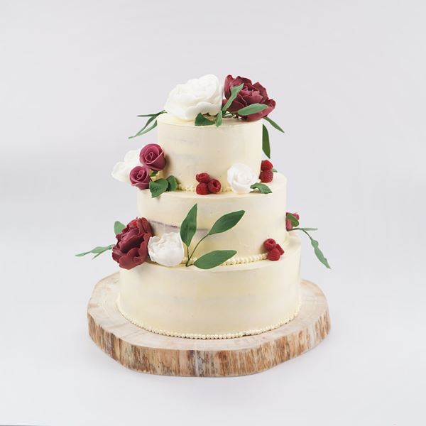 Obrázek z Svatební dort malinový