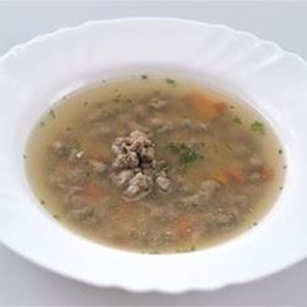 Obrázek z Hovězí vývar s játrovou rýží